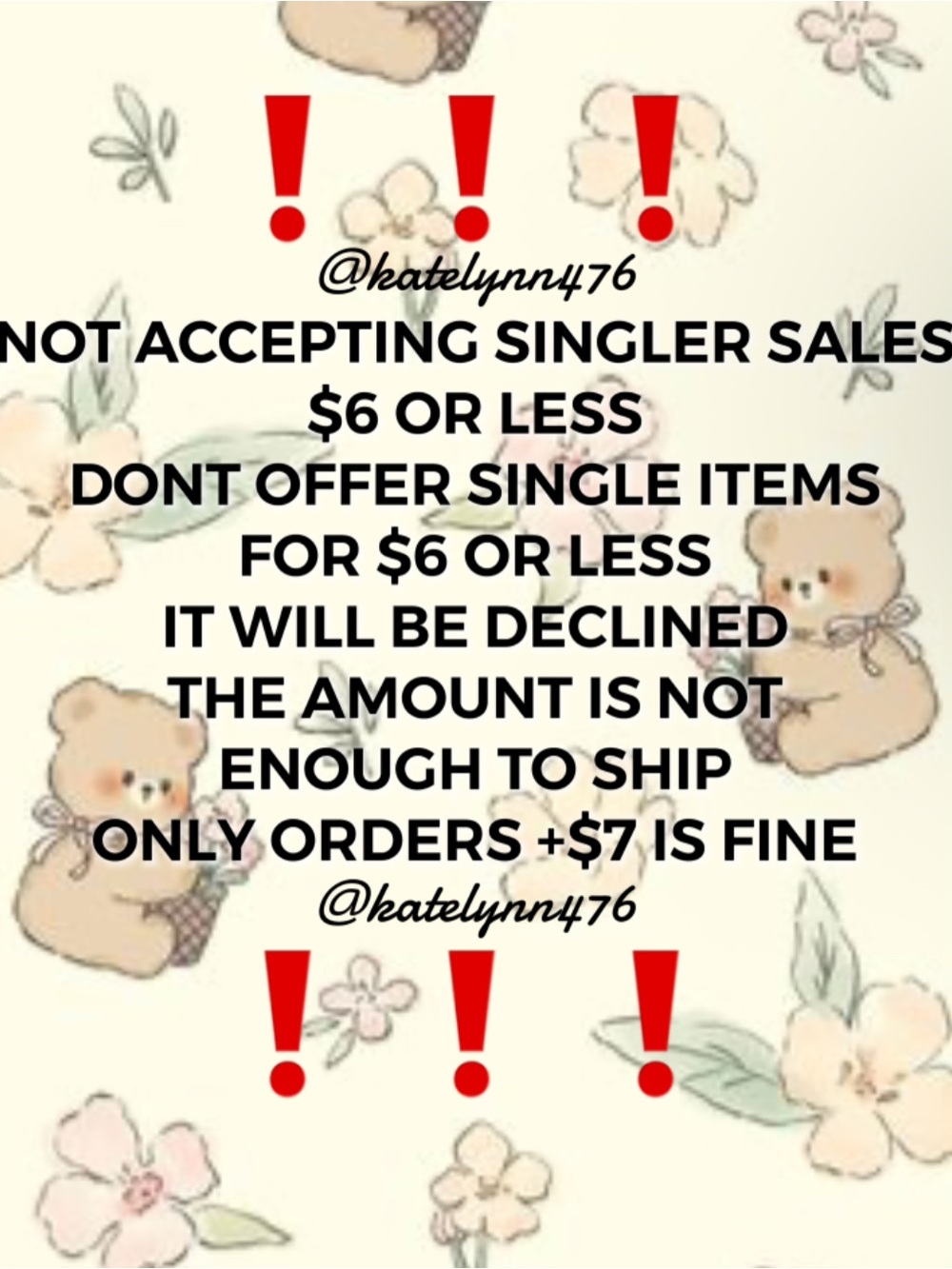 ‼️OFFER UPDATE‼️